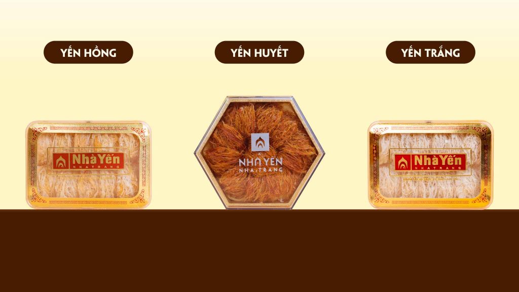 Phân loại sản phẩm yến sào